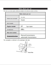 SUBARU SAMBAR VAN 2014 2015 2016 2017 2018 2019 OWNERS MANUAL IN ENGLISH